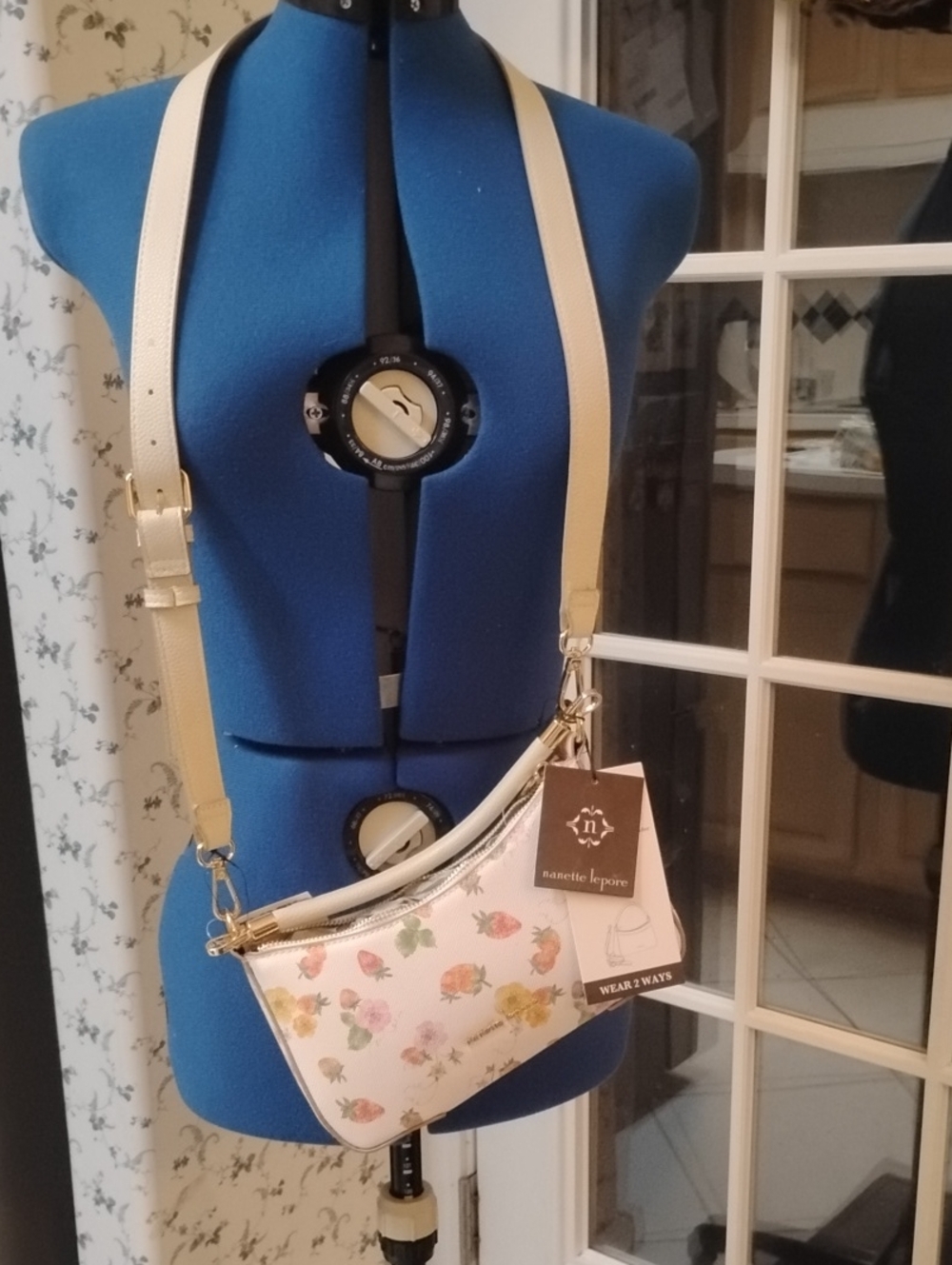 Nanette Lepore Sweet Strawberries Paloma Crossbody